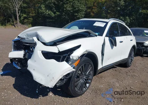 2017 Infiniti Qx70 z USA, uszkodzony, nr VIN JN8CS1MW8HM412218